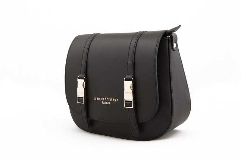 Sac Besace Tex Noir - Femme SAC BESACE Maison Heritage
