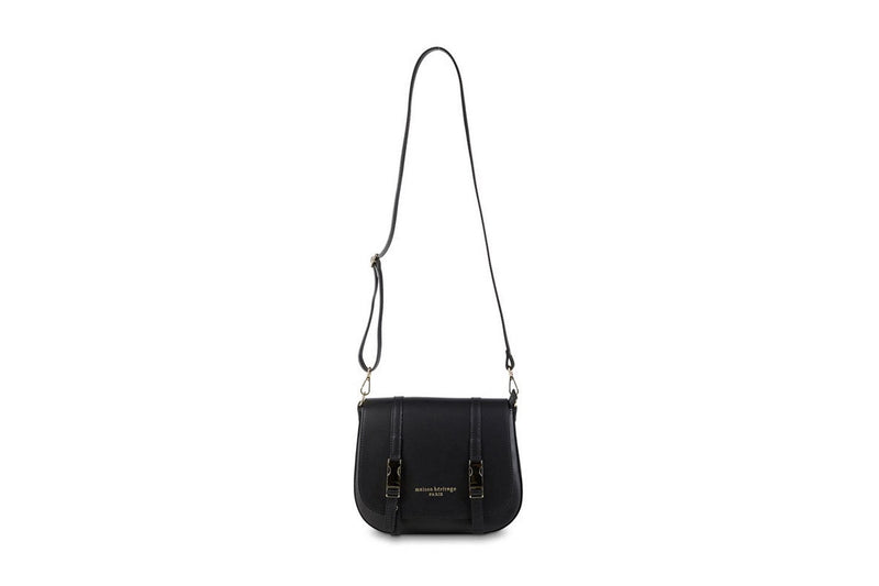 Sac Besace Tex Noir - Femme SAC BESACE Maison Heritage
