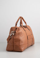 Sac Bowling Saul Camel - Homme SAC BOWLING Maison Heritage