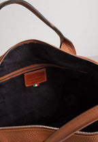 Sac Bowling Saul Camel - Homme SAC BOWLING Maison Heritage
