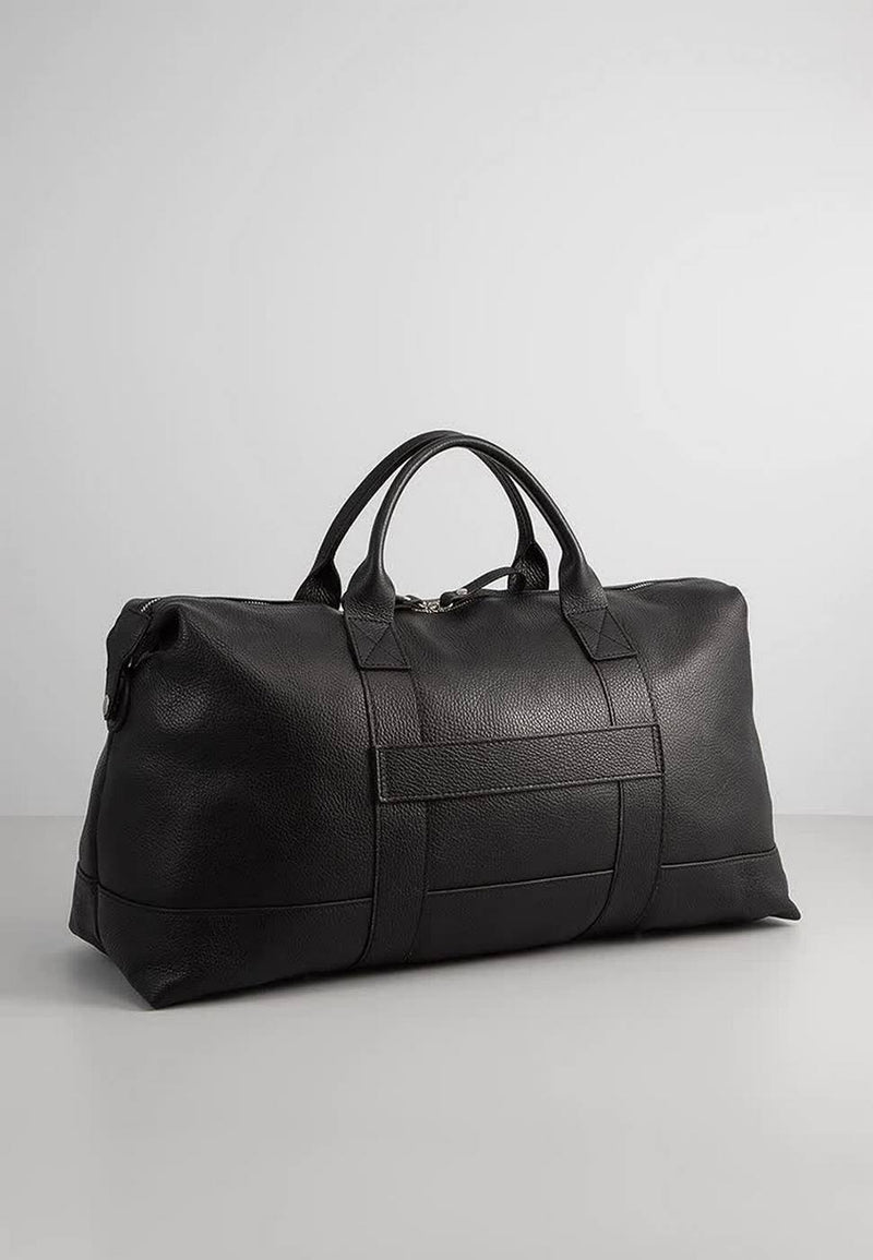 Sac Bowling Saul Noir - Homme SAC BOWLING Maison Heritage