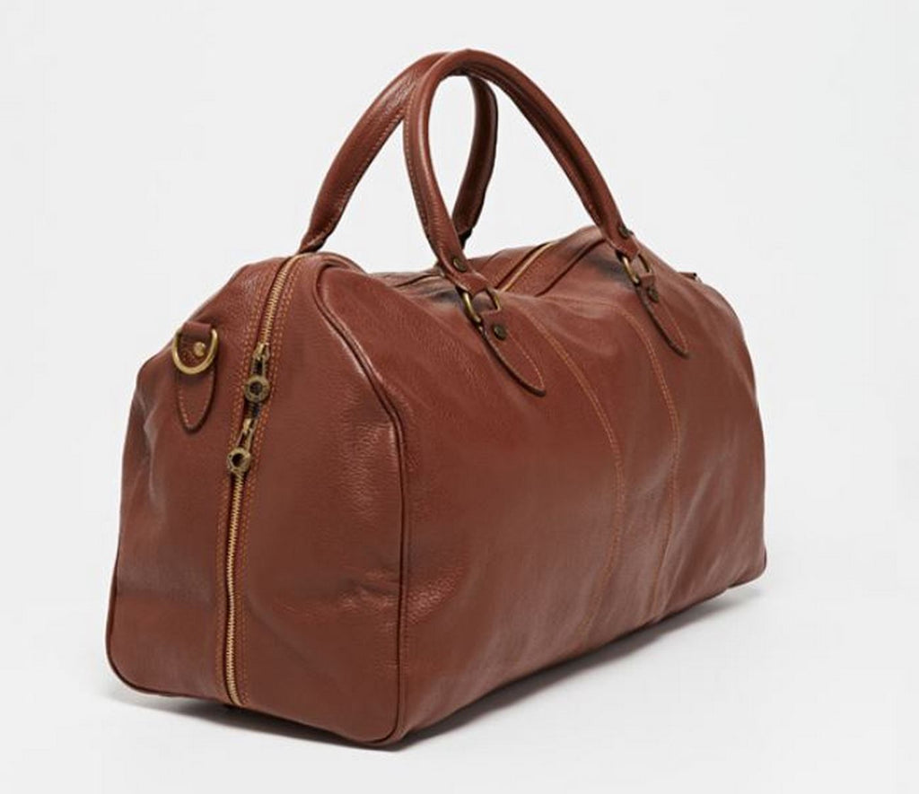 Bolso Bowling Week marrón - Bolsos de viaje Hombre Maison Heritage