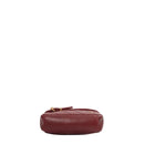 sac de seconde main camera chanel  en cuir rouge dessous