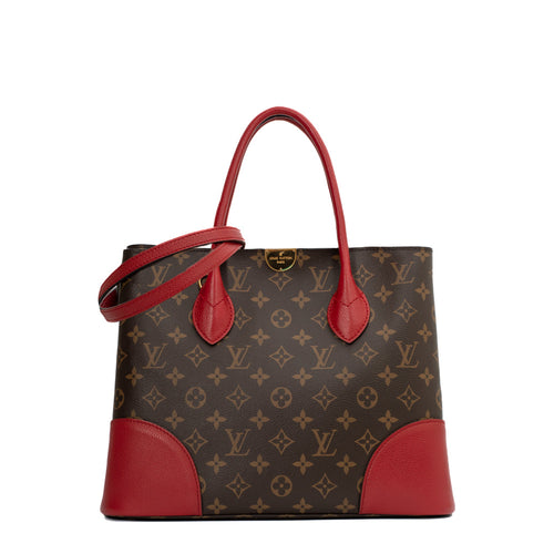 sac de seconde main flandrin  louis vuitton  en toile marron face