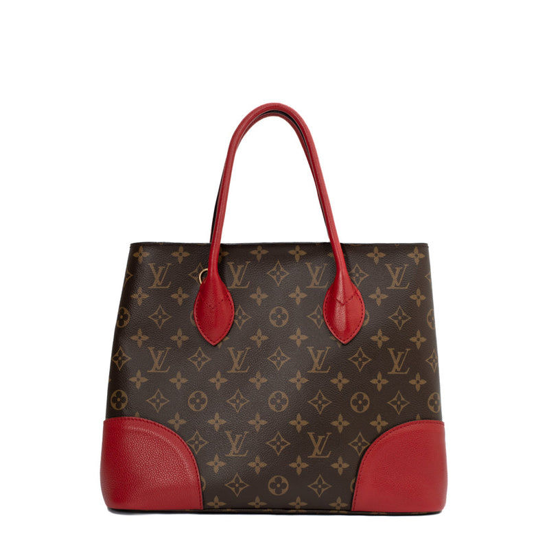 sac de seconde main flandrin  louis vuitton  en toile marron dos