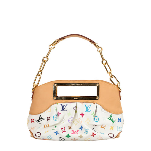 sac de seconde main judy louis vuitton  en toile monogramme multicolore  face