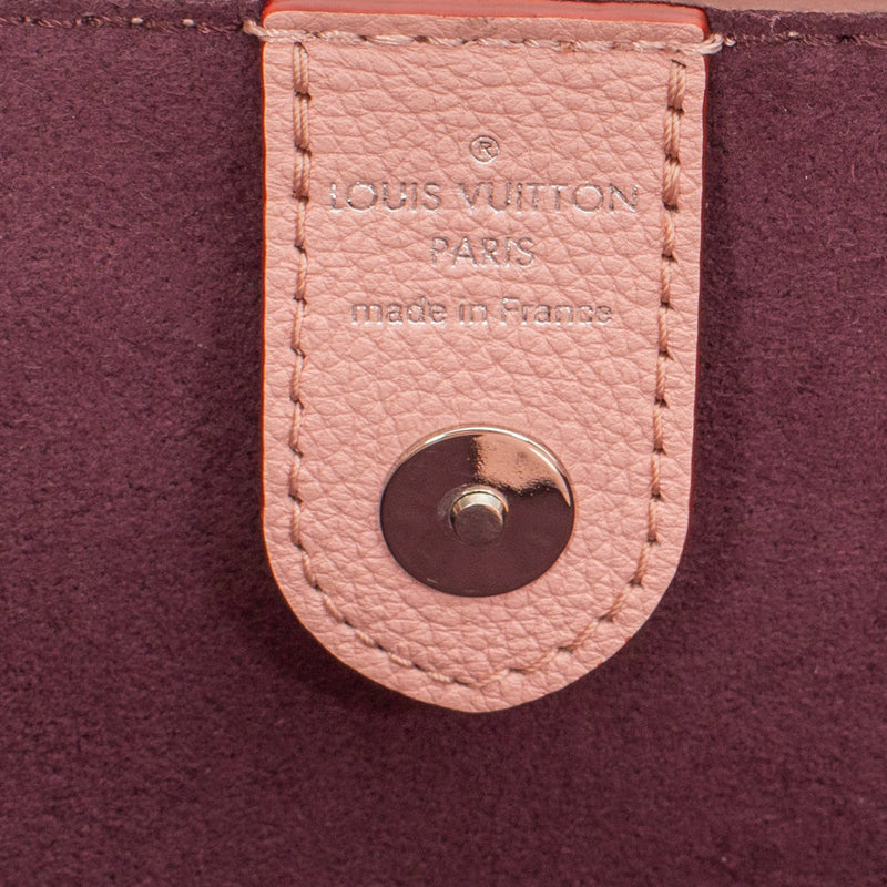 sac de seconde main lockme louis vuitton  en cuir rose  label