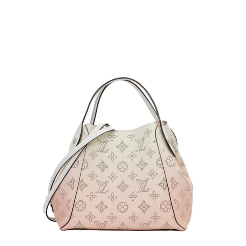 sac de seconde main mahina  louis vuitton  en cuir empreinte rose face