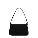 sac de seconde main mamma baguette zucchino fendi  en toile monogramme noir dos