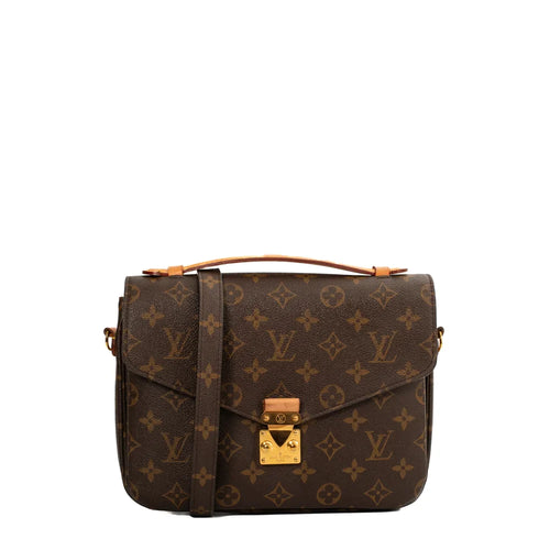 sac de seconde main pochette métis louis vuitton en toile monogram marron face