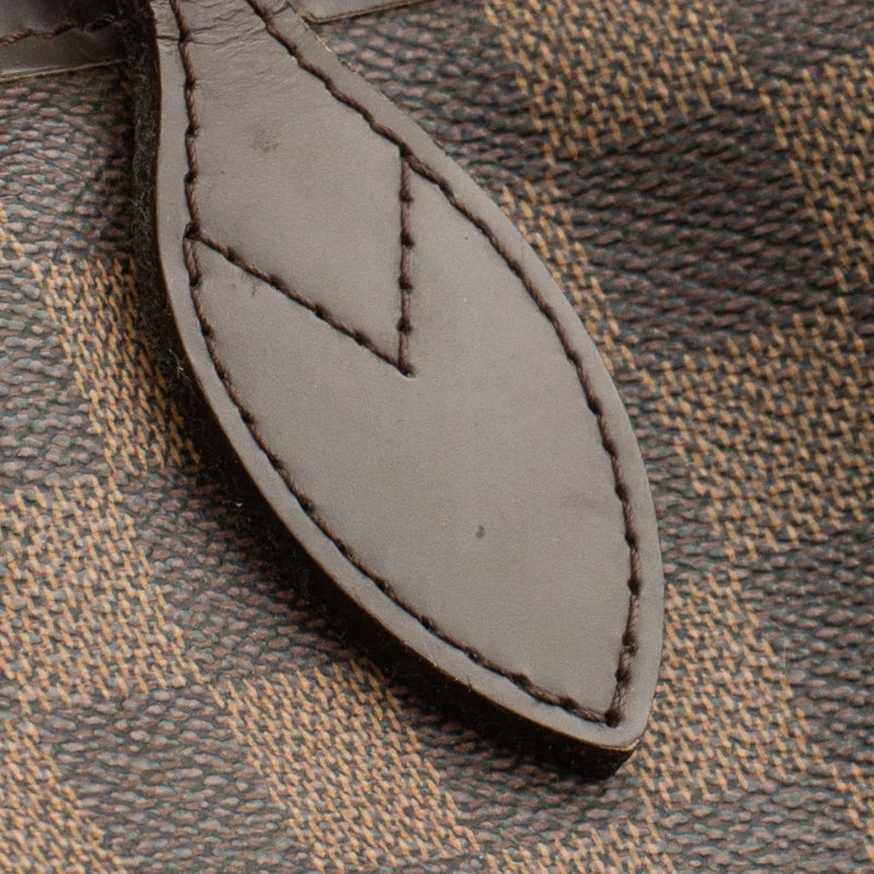 sac de seconde main neverfull louis vuitton  en toile damier ébène défaut 1