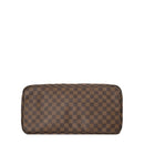 sac de seconde main neverfull louis vuitton  en toile damier ébène bas