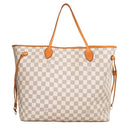 sac de seconde main neverfull louis vuitton en toile damier azur dos