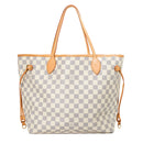 sac de seconde main neverfull louis vuitton  en toile damier azur dos