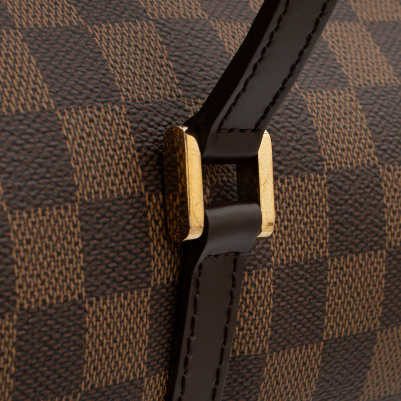 sac de seconde main papillon louis vuitton  en toile damier ébène défaut 2