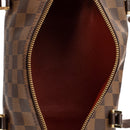 sac de seconde main papillon louis vuitton  en toile damier ébène intérieur