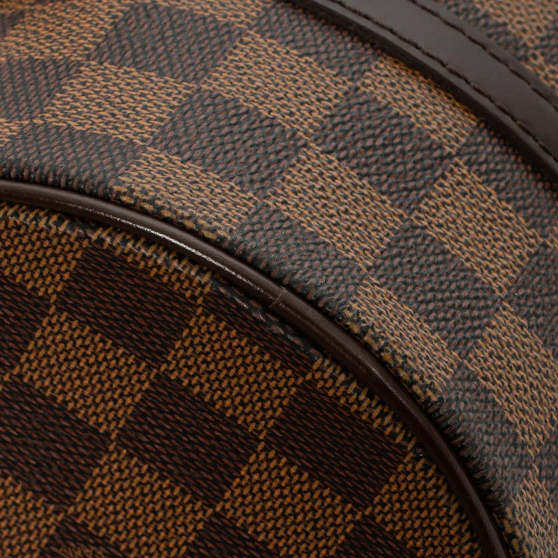 sac de seconde main papillon louis vuitton  en toile damier ébène défaut 4