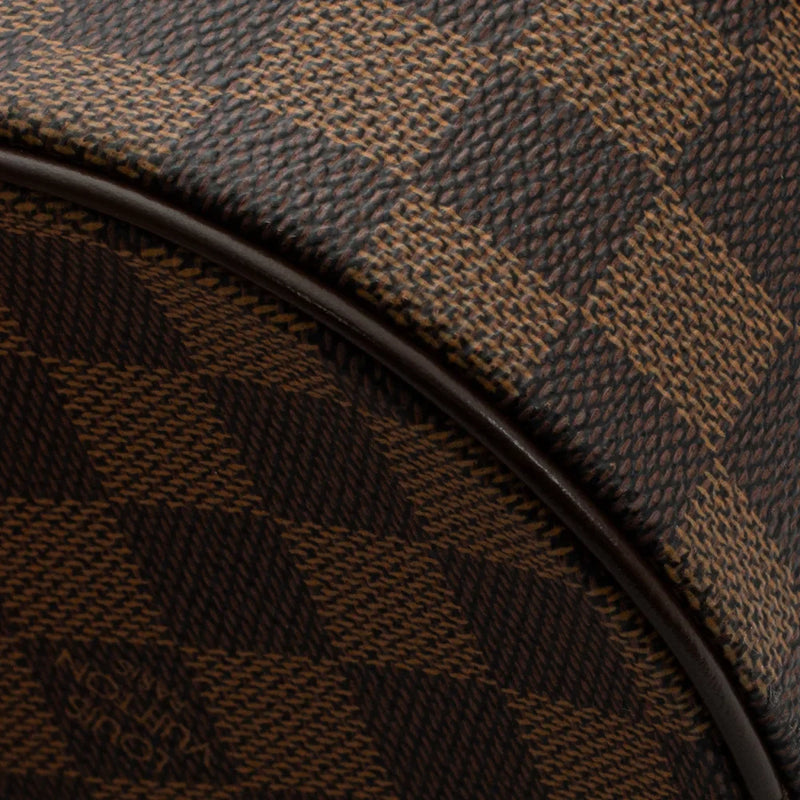 sac de seconde main papillon louis vuitton  en toile damier ébène coin