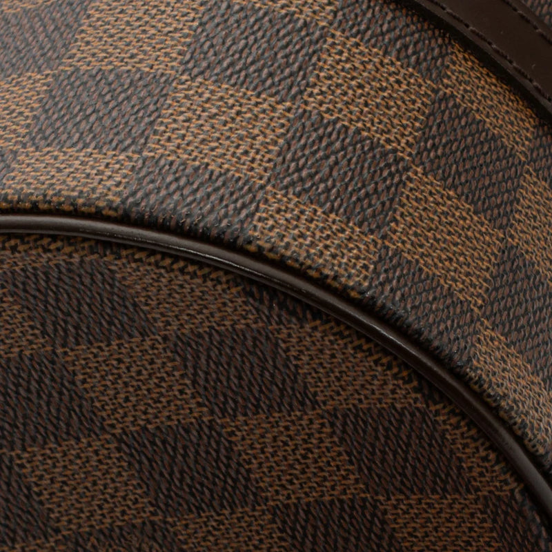 sac de seconde main papillon louis vuitton  en toile damier ébène coin