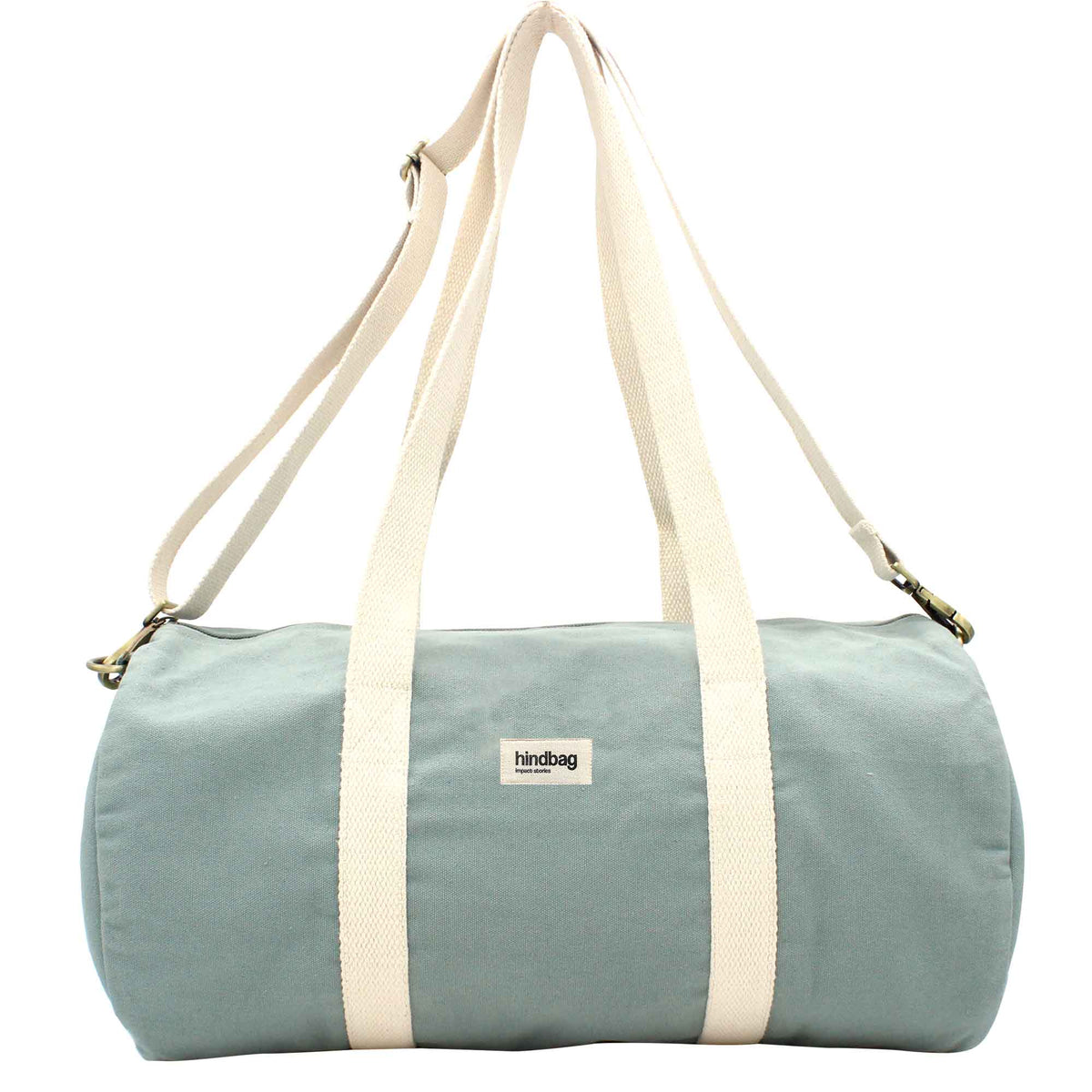 Simon cylinderrejsetaske - Salvie - Hindbag - The Bradery