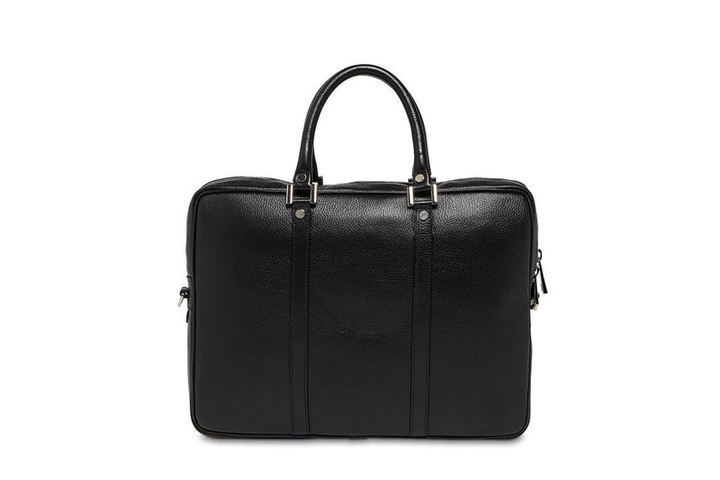 Sac Porte Documents Leo Noir - Homme SAC PORTE DOCUMENTS Maison Heritage