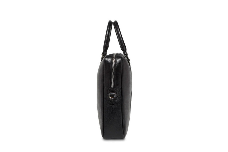 Sac Porte Documents Leo Noir - Homme SAC PORTE DOCUMENTS Maison Heritage