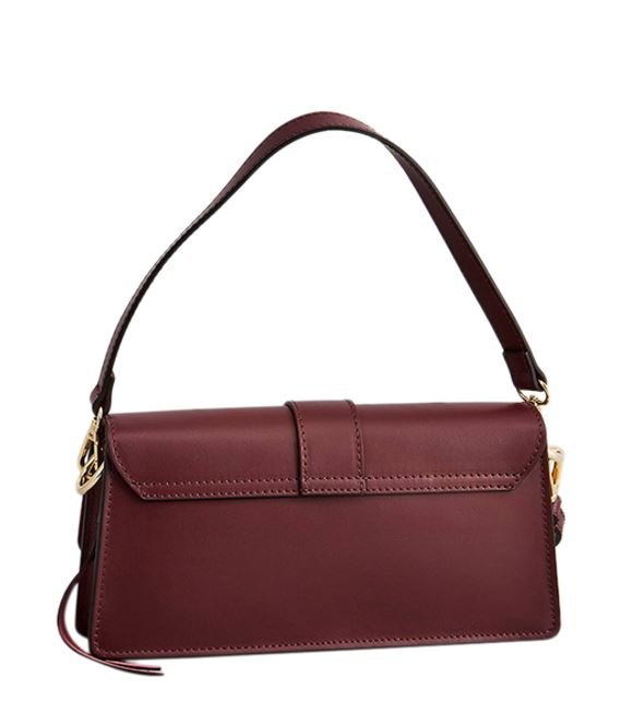 Sac Porte Epaule Hazel - Bordeaux - Christian Laurier - The Bradery