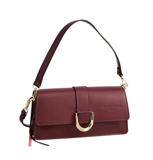 Sac Porte Epaule Hazel - Bordeaux - Christian Laurier - The Bradery