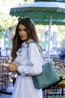 Sac Porte Epaule Rachel - Bleu Cannard - Christian Laurier - The Bradery