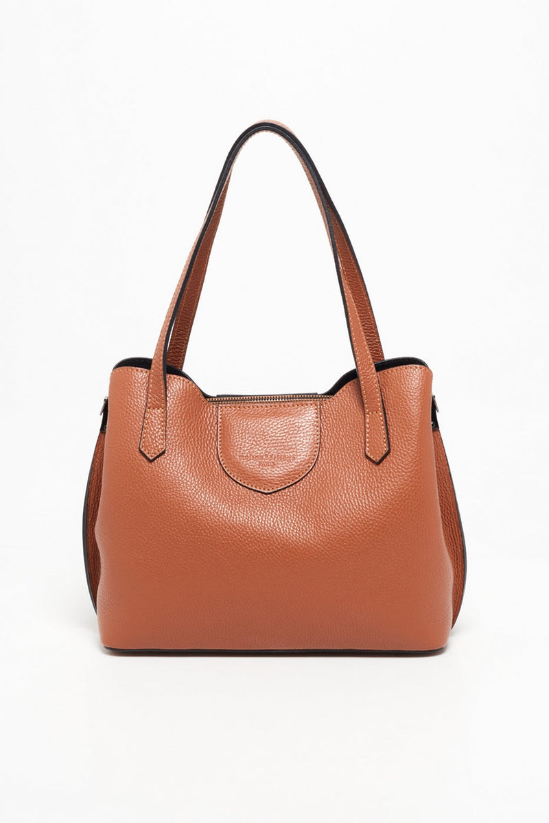 Sac Porte Epaule Rama Camel - Femme Sacs à main Maison Heritage