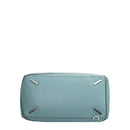 sac de seconde main puzzle  loewe en cuir bleu dessous