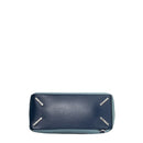 sac de seconde main puzzle loewe en cuir bleu bas