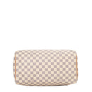 sac de seconde main speedy louis vuitton en toile damier azur bas