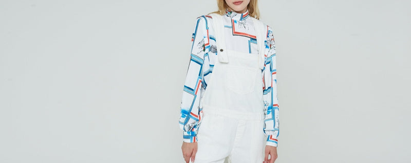 Salopette Vinciane Monzo - Ecru - Modetrotter - The Bradery