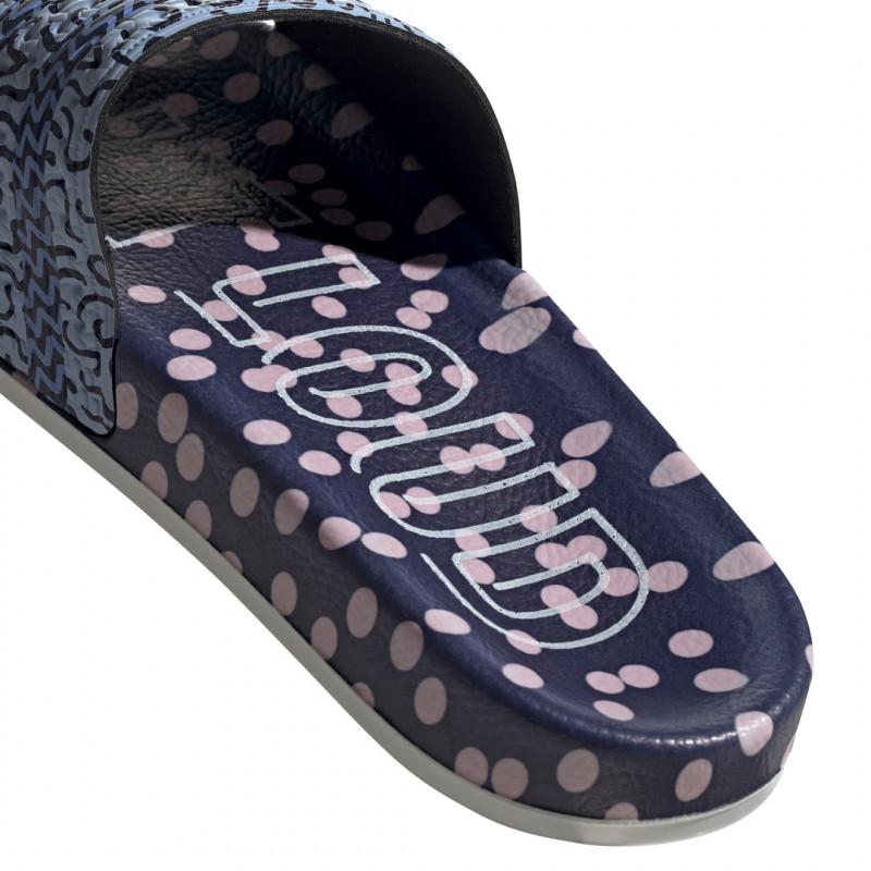 Adidas Originals Adilette Sandal - Blue - Women Adidas SHOES