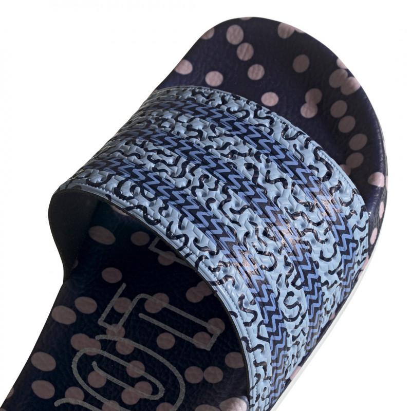 Adidas Originals Adilette Sandal - Blue - Women Adidas SHOES