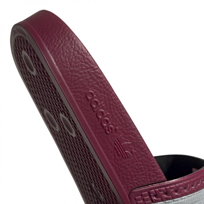 Adidas Originals Adilette Sandal - Burgundy - Women Adidas SHOES