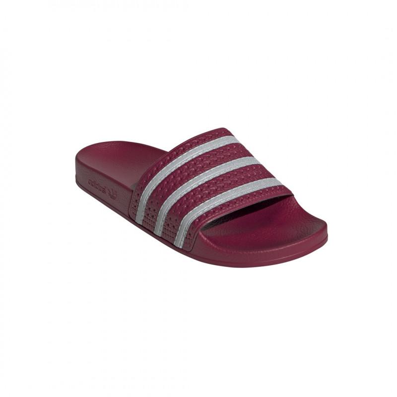 Adidas Originals Adilette Sandal - Burgundy - Women Adidas SHOES