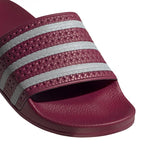 Adidas Originals Adilette Sandal - Burgundy - Women Adidas SHOES