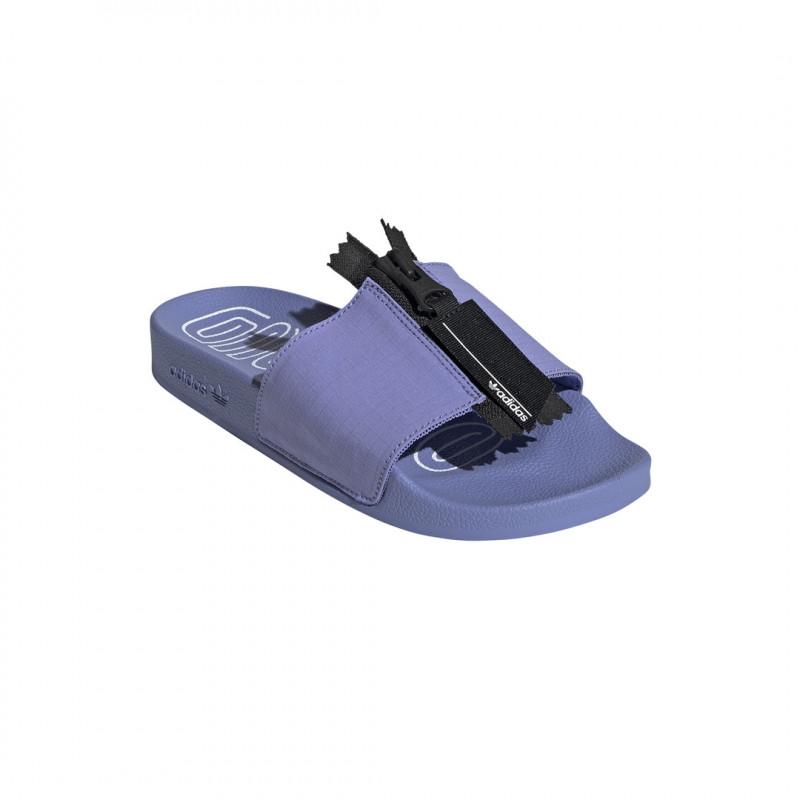 Sandale Adidas Originals Adilette Zip - Violet - Femme CHAUSSURE Adidas