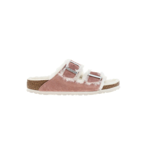 Sandalia Arizona Shearling - Rosa - Adulto - Birkenstock - The Bradery