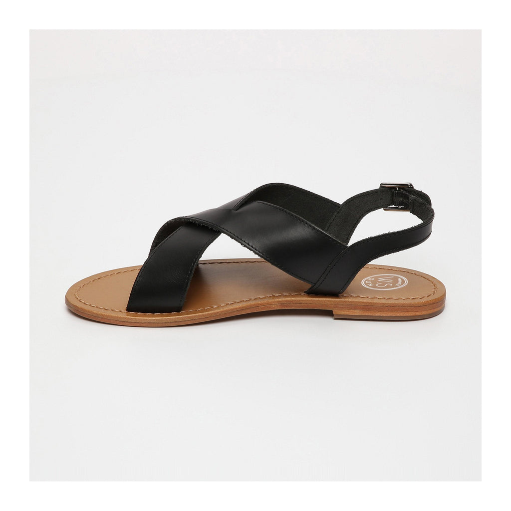Sandalia Aulestes Negro - Sandalias - White Sun1 - The Bradery