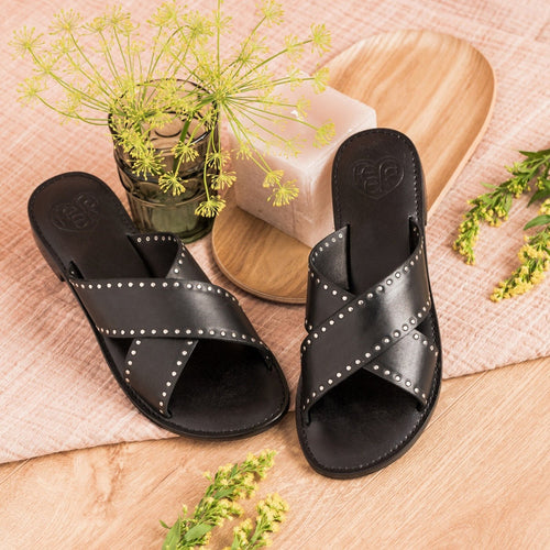 Sandalia Ios - Negro - FEEKA - The Bradery