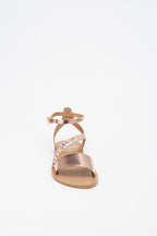 Puglia Rose Gold Sandal - Women - White Sun - Sandals - White Sun1 - The Bradery