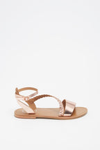 Puglia Rose Gold Sandal - Women - White Sun - Sandals - White Sun1 - The Bradery