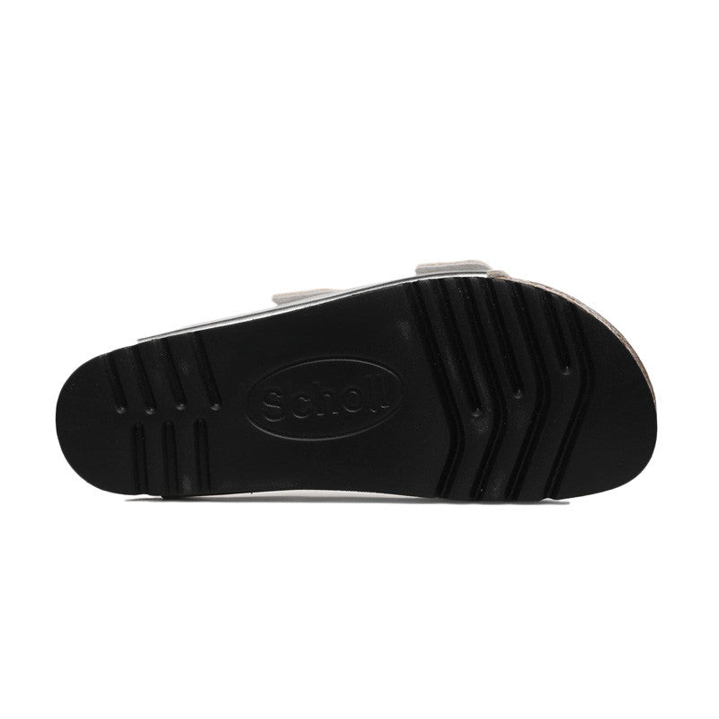 Sandales Femme Scholl Josephine Laminated - Argent, Noir