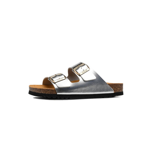 Sandalias de mujer Scholl Josephine Laminado - Plata, Negro