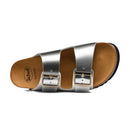 Sandales Femme Scholl Josephine Laminated - Argent, Noir