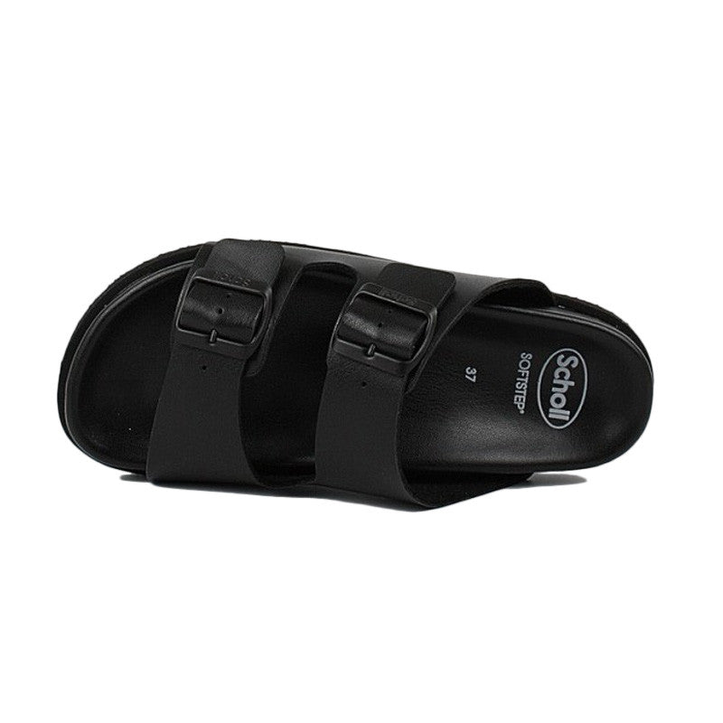 Scholl - Sandales Josephine Over Synthetic Leather - Noir - Femme