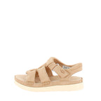 K-Goldenstar Strap Sandals - Beige